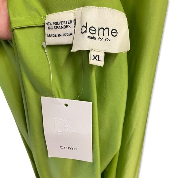Deme by Gabriella Nellie Dress Green
Draped stretch Lime Maxi Revolve XL - Picture 8 of 10
